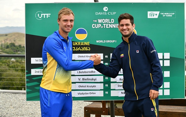 Кубок Дэвиса: Крутых принес первую победу Украине в матче с Колумбией