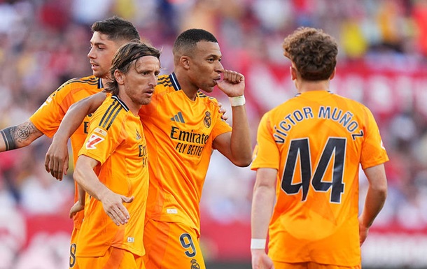 Реал играет с Луниным и в два гола переигрывает Севилью